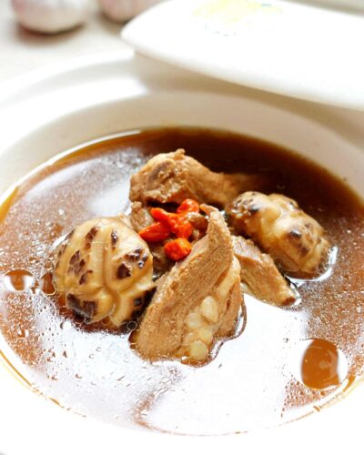 malaysian bak kut teh pork ribs soup